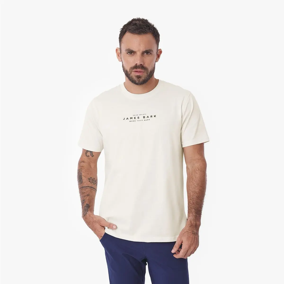 JAMES BARK Men Privé Label Graphic Tee