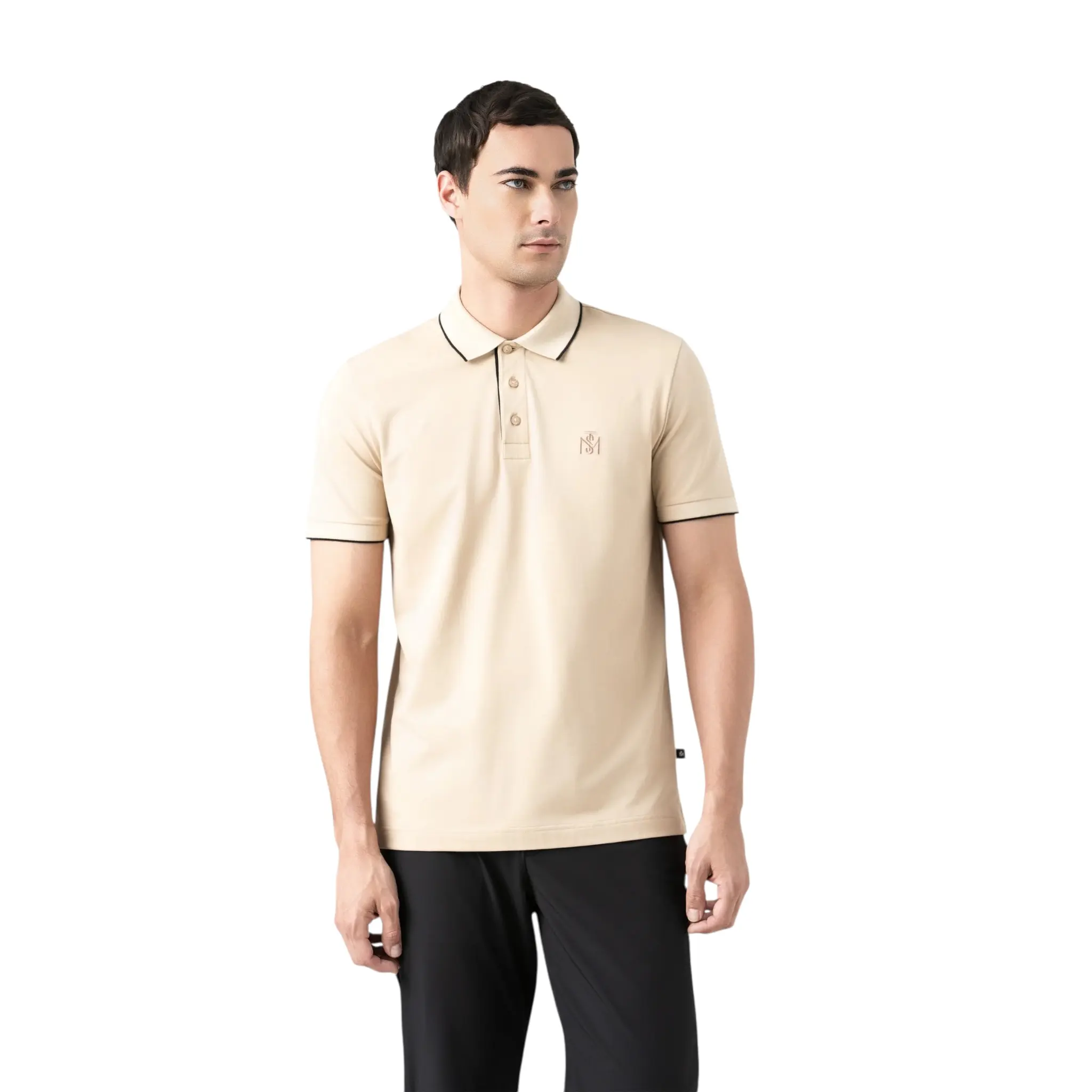 MONASTERY NOLAN POLO MEN IRISH CREAM