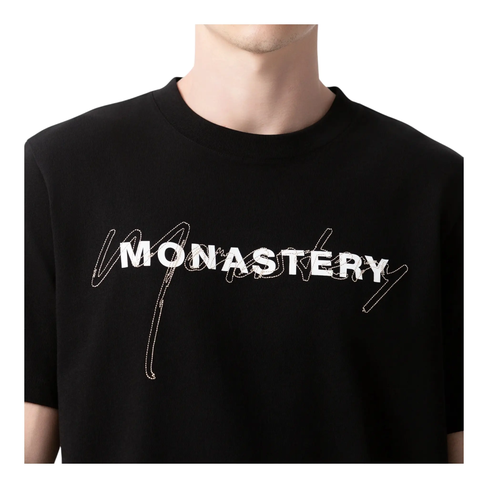 MONASTERY BUSTER T-SHIRT MEN BLACK
