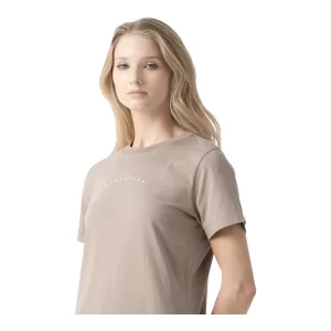MONASTERY MERLE T-SHIRT WOMEN TAUPE GRAY