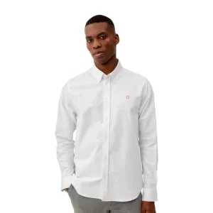 LES DEUX Konrad Contrast Oxford Shirt