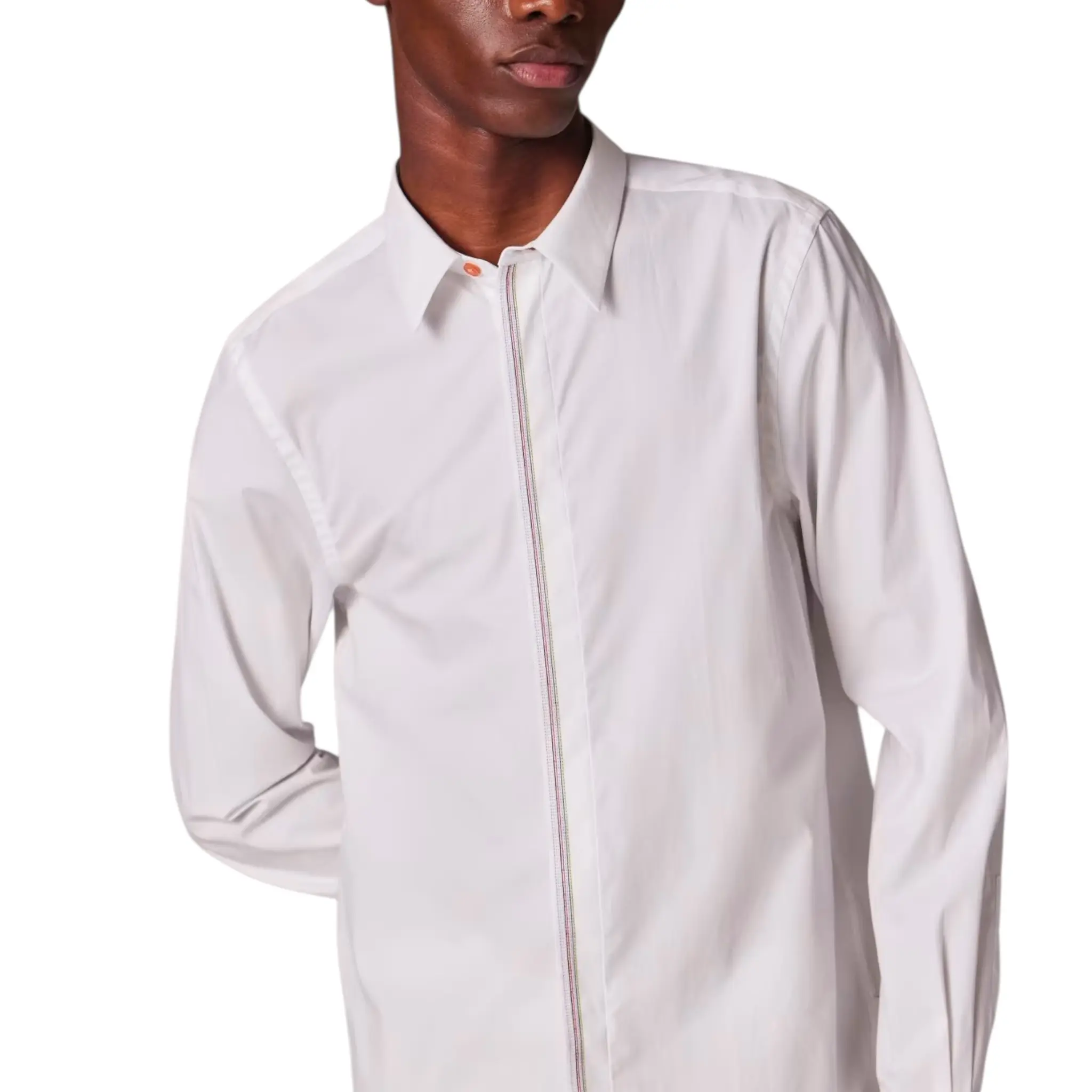 PAUL SMITH MENS LS TAILORED FIT SHIRT