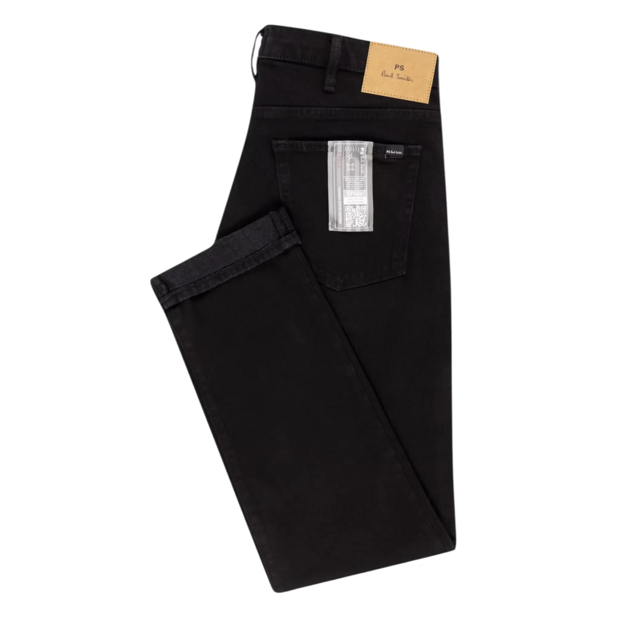 PAUL SMITH MENS TAPERED FIT JEAN BLACK
