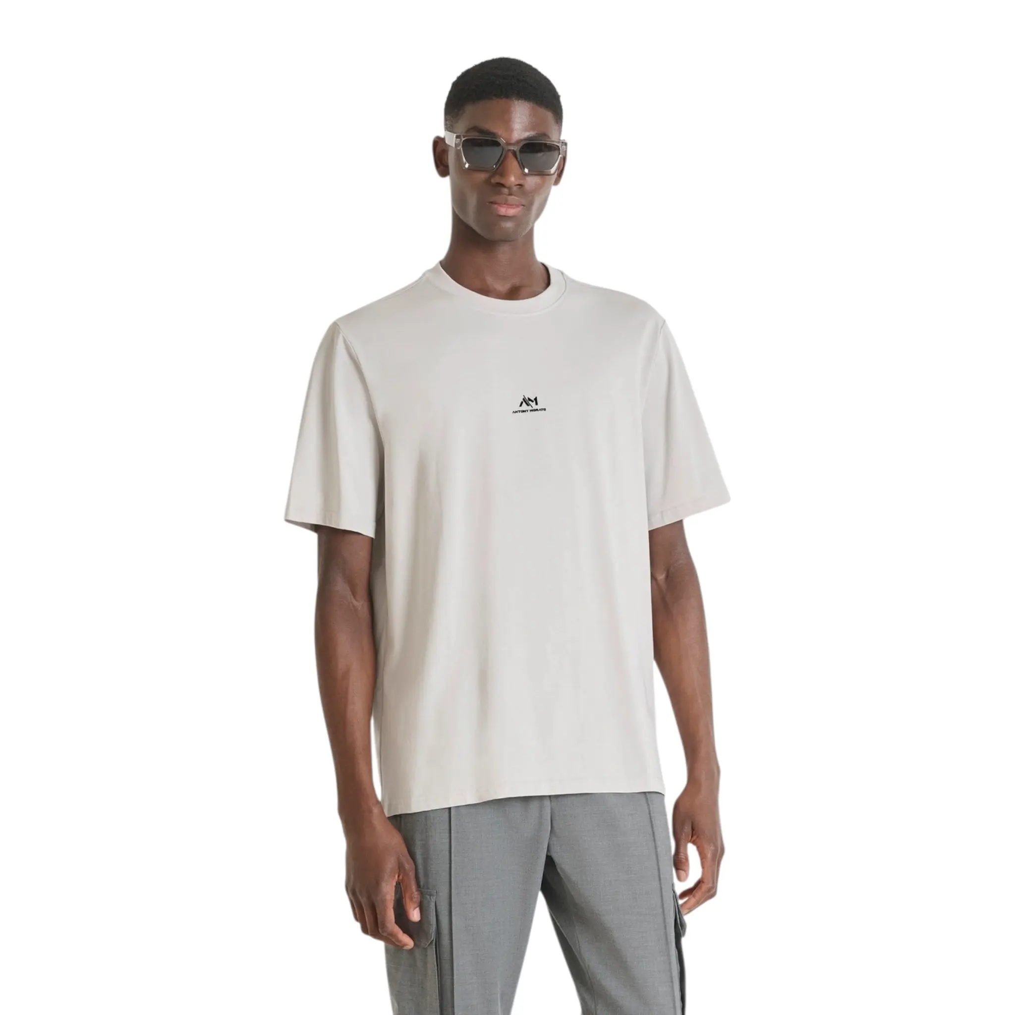 ANTONY MORATO T-SHIRT RELAXED COTTON JERSEY SHIRT WITH LOGO