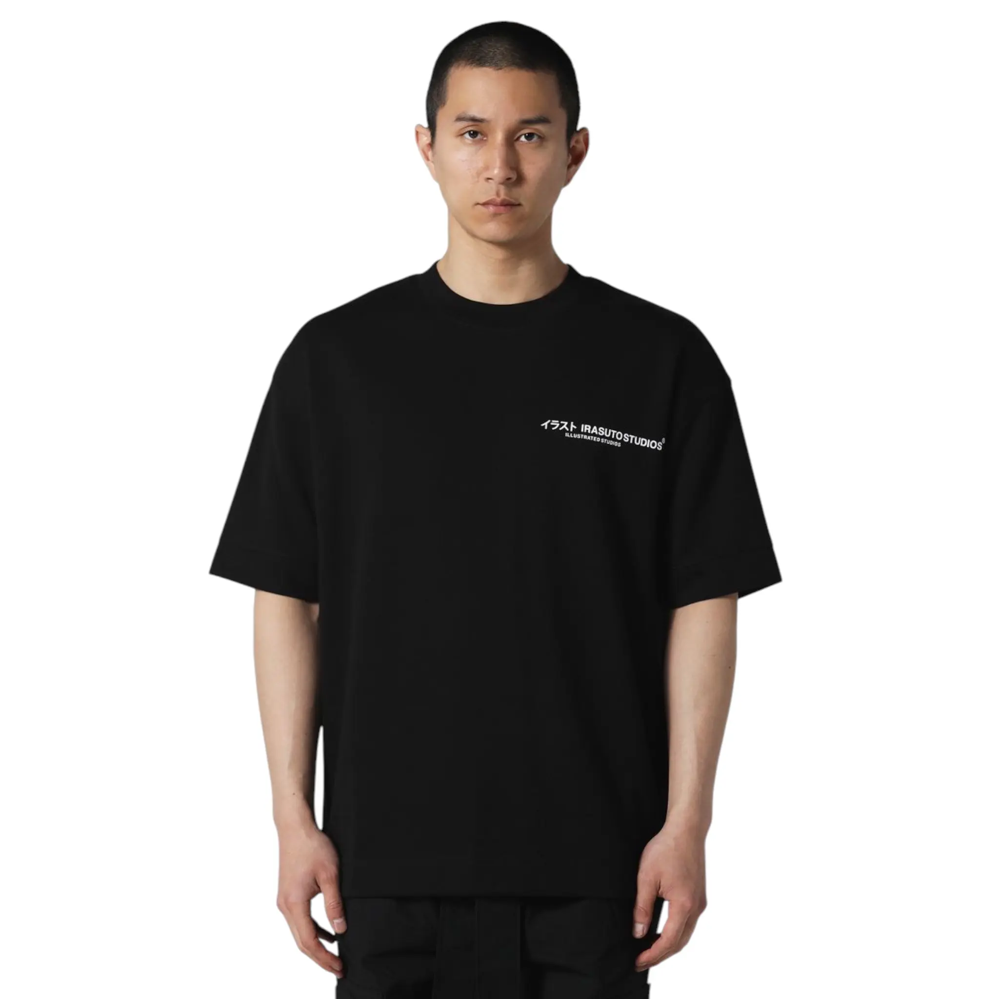 IRASUTO Core Logo Black T-Shirt