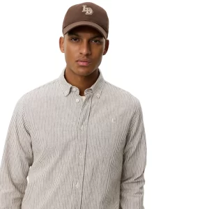 LES DEUX  KONRAD LINE STRIPE BROWN