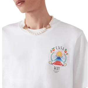 Casablanca Casa Way T-shirt WHITE