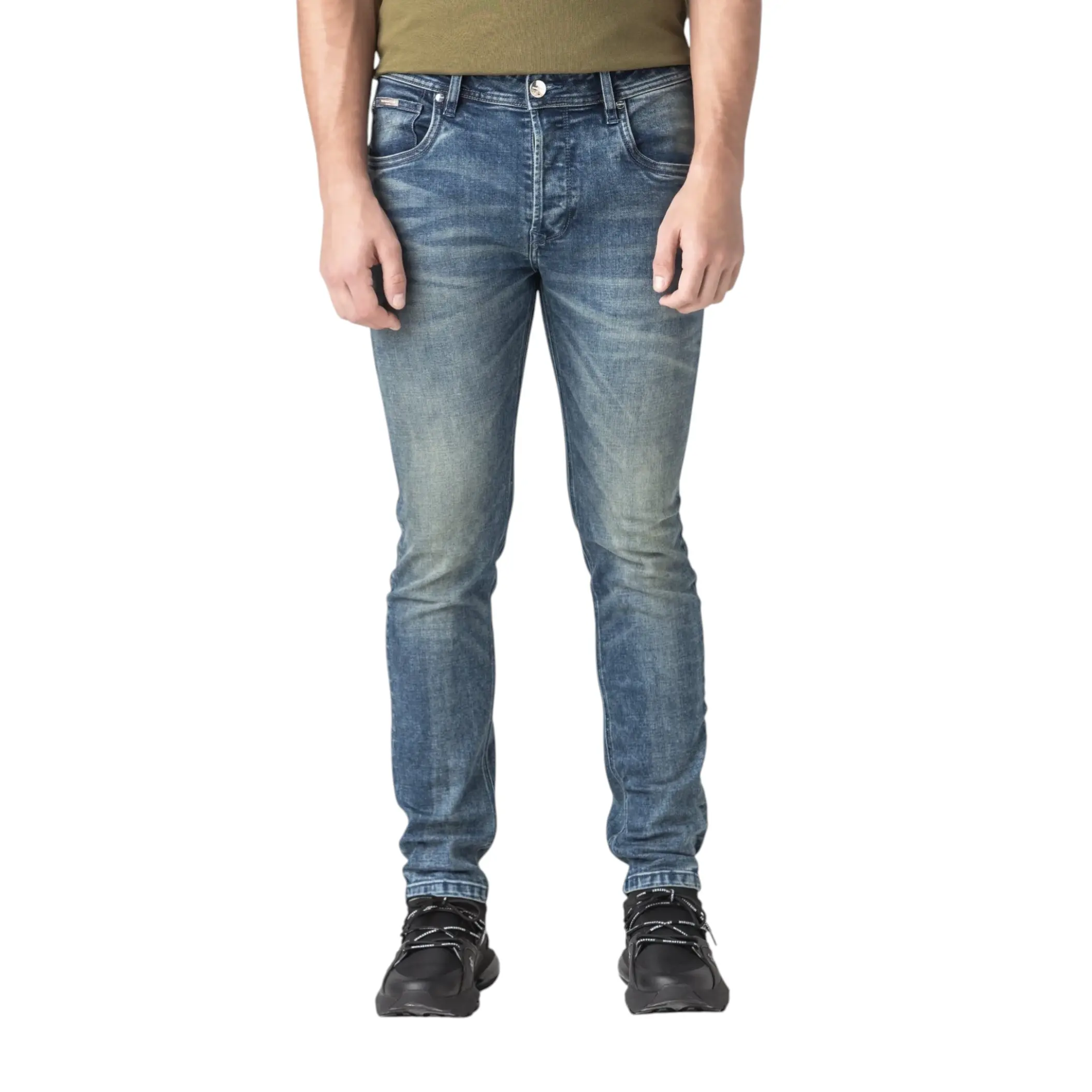 MONASTERY TEKSTEL JEAN MEN BLUE DENIM