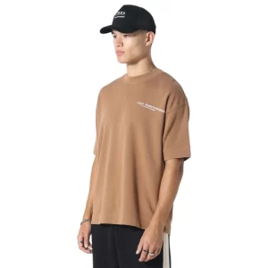 IRASUTO SARAISU TSHIRT WHITE,MOCHA