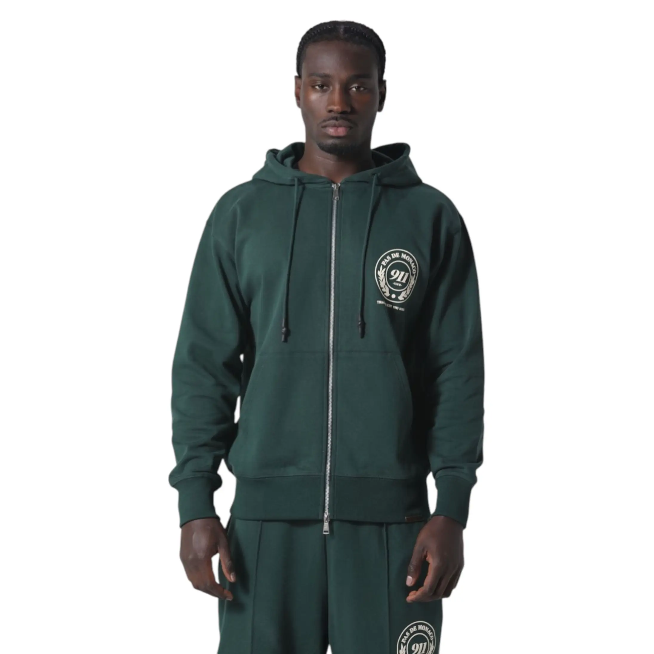 PAS DE MONACO VORTEX ZIP HOODIE
