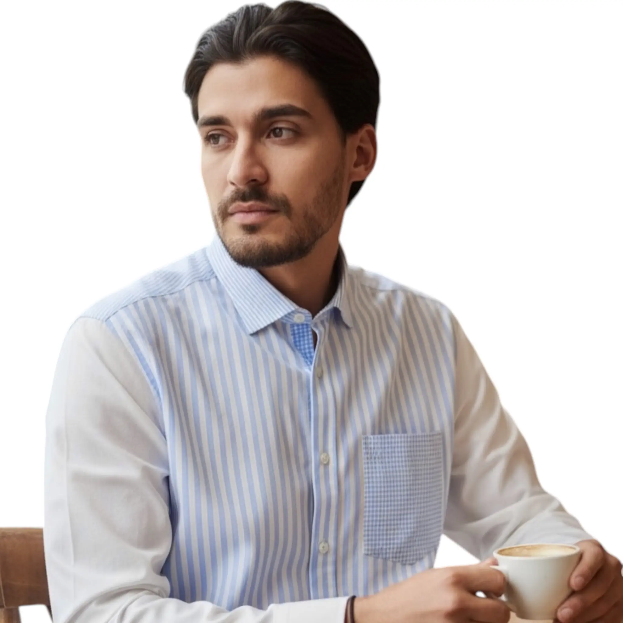 EIGHT XMultiplicity Long Sleeve Button Up Shirt