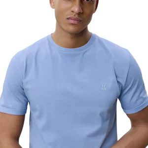 LES DEUX Core Contrast T-Shirt GREEN /BIEGE /BLUE /BROWN
