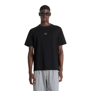 ANTONY MORATO CAMISETA RELAXED FIT DE PUNTO DE ALGODÓN CON LOGOTIPO DE GOMA