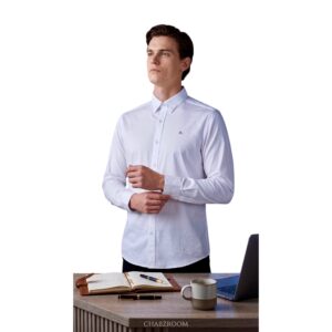 MONASTERY RONNIE SHIRT MEN BLACK / WHITE