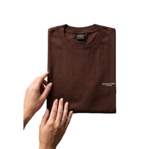 MONASTERY DOMUS T-SHIRT BLACK/WHITE/BROWN