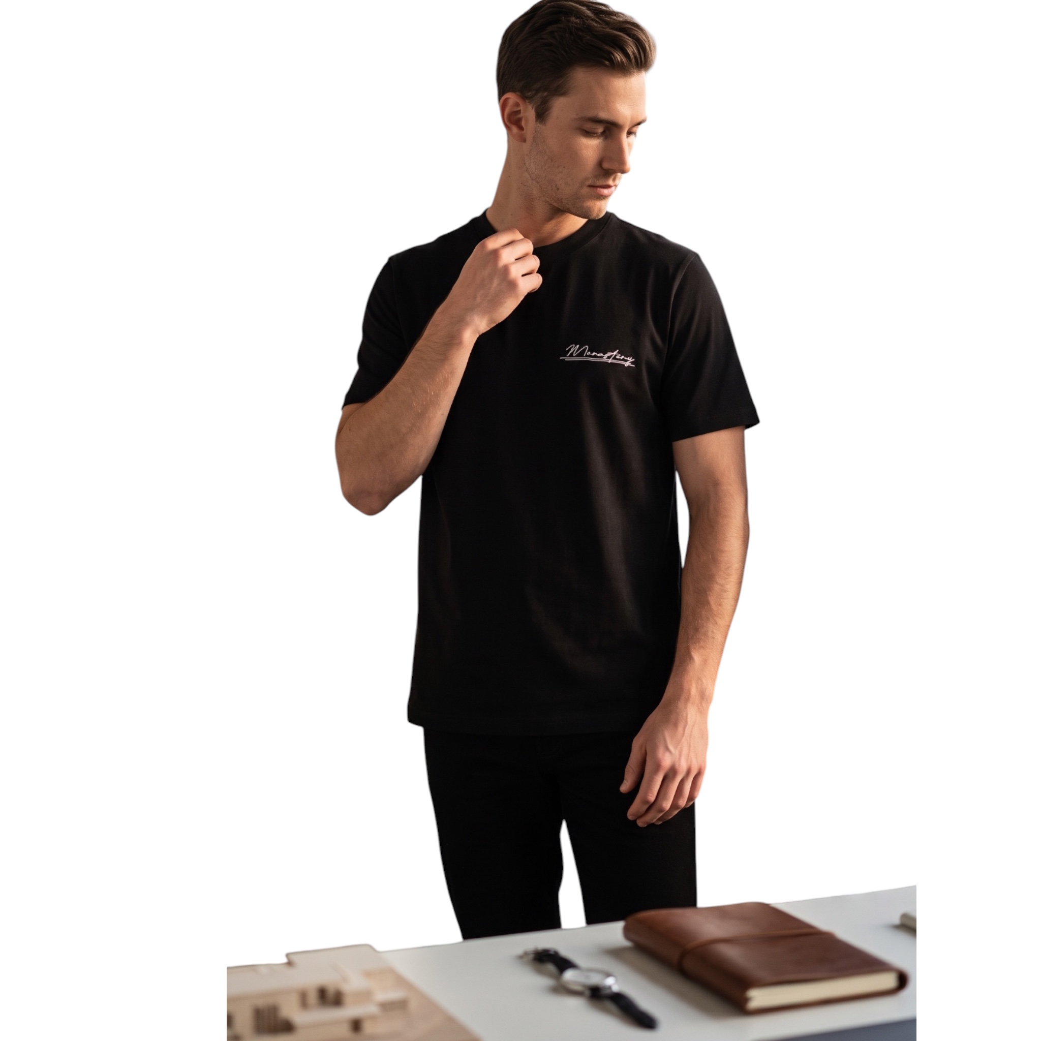 MONASTERY ZANKSAR T-SHIRT MEN BLACK
