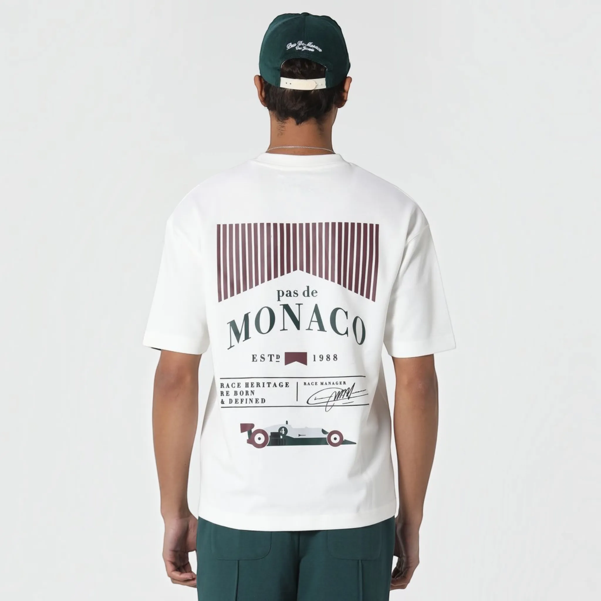 PAS DE MONACO CIRCA T-SHIRT WHITE
