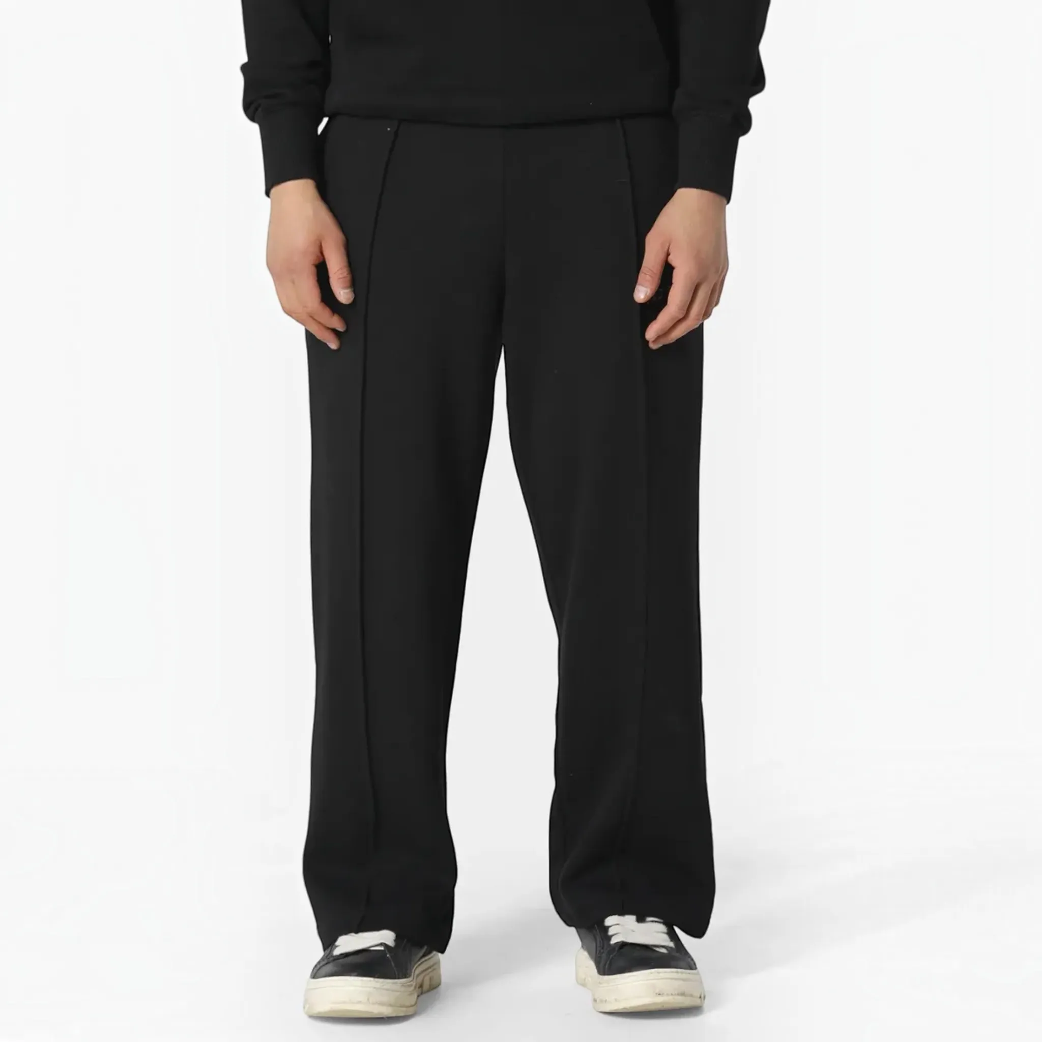 PAS DE MONACO BRODE JOGGERS BLACK