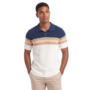 EIGHT X Retro Short Sleeve Knit Polo
