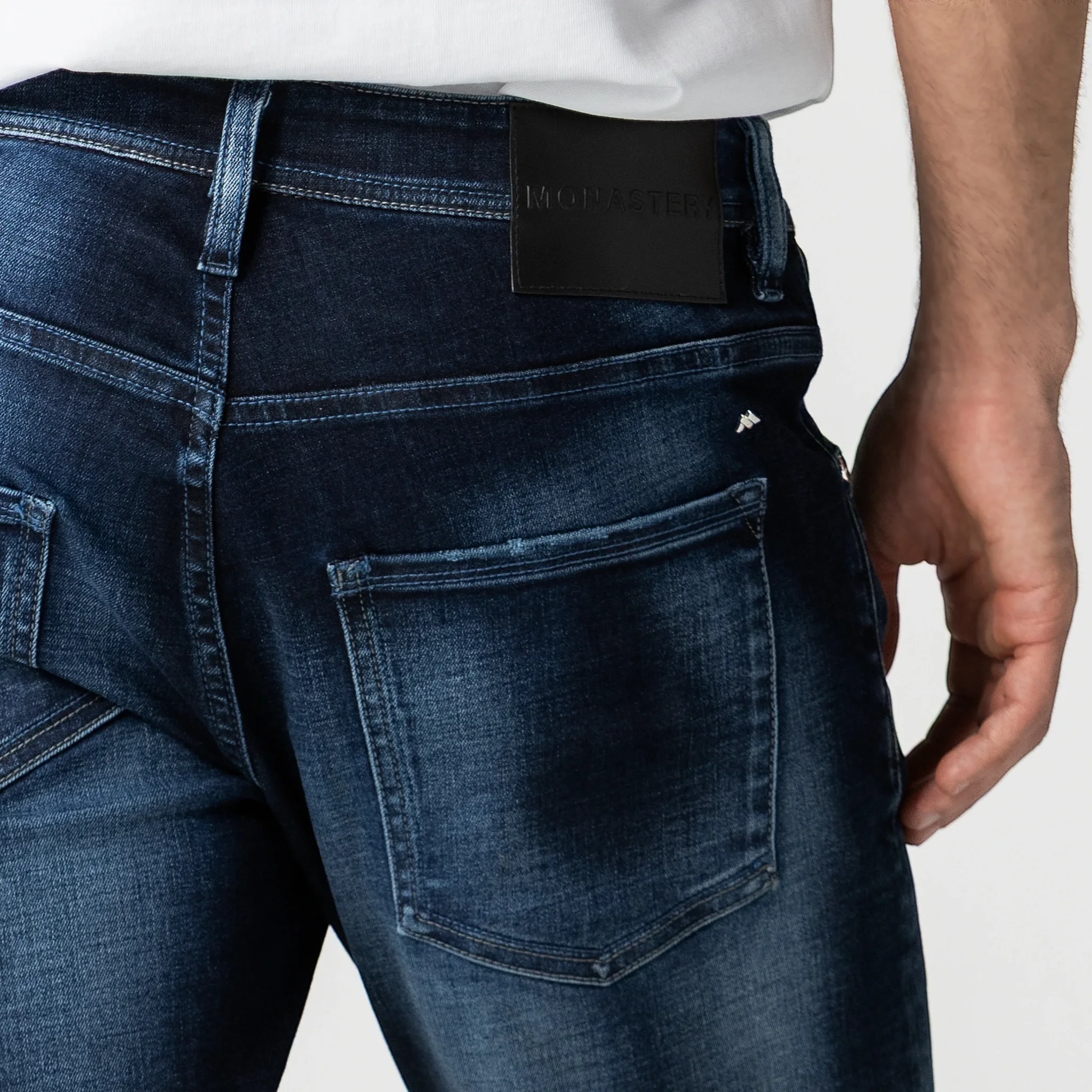 MONASTERY SUMMOR JEAN MEN BLUE